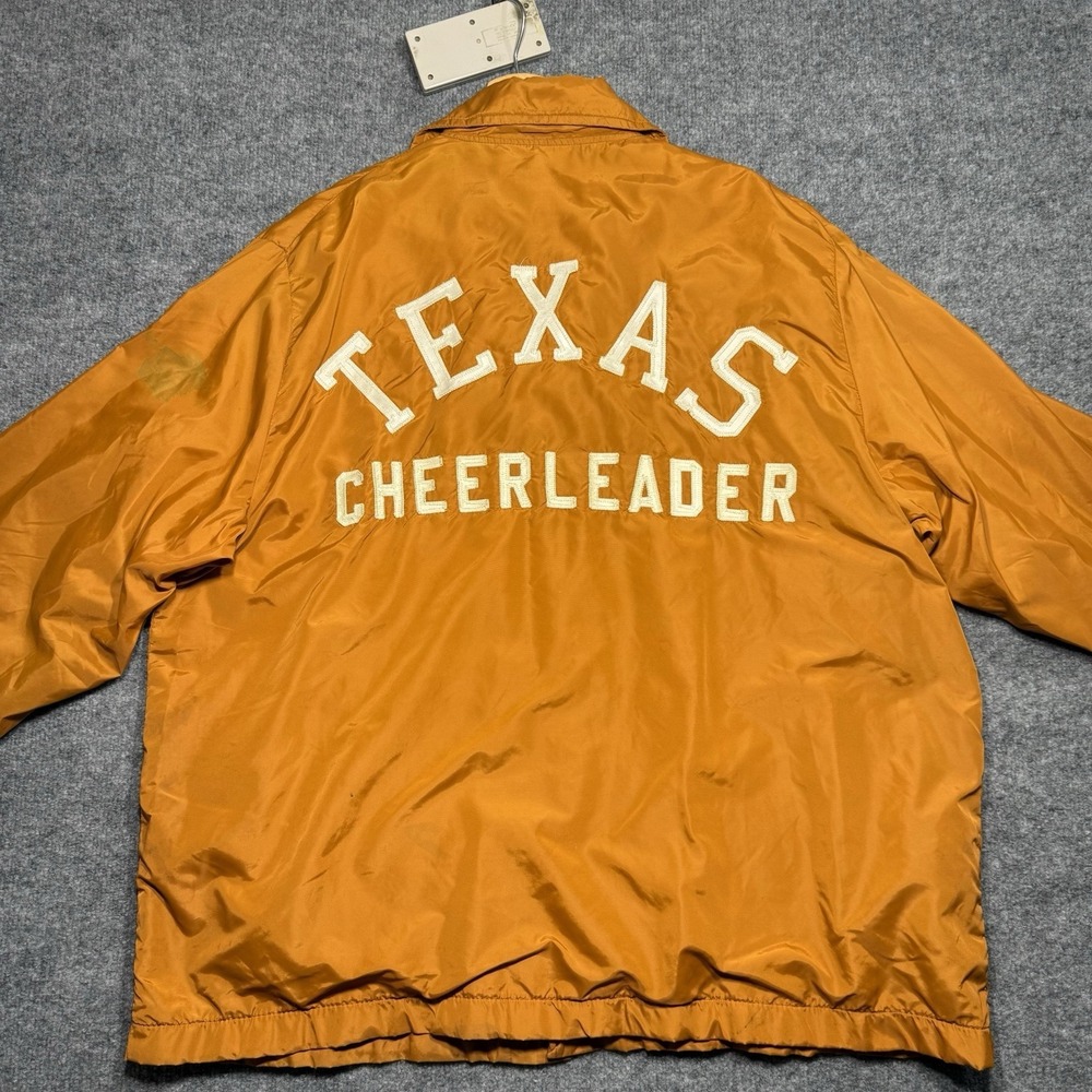 Vintage 1980s Howe Athletic Apparel UT Texas Cheerleader Jacket Size X Large